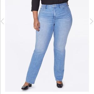 NYDJ Relaxed Straight Jeans